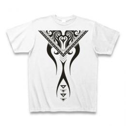 Peata　Niho Tribal / Short Sleeve Tシャツ (White)