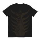 Flexus Yap Tribal / Short Sleeve VネックTシャツ (Black)