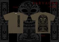 Tiki Mask Tribal / Short Sleeve Tシャツ (Olive)