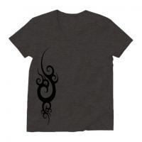 Flexus Yap Tribal / Short Sleeve UネックTシャツ(M・Black)