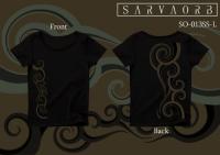 Jovian Wave / Ladies Short Sleeve Tシャツ (Black)