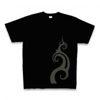 Spiral Lotus / Short Sleeve Tシャツ (Black)