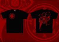 In My Projector / Short Sleeve Tシャツ (Black-Red)