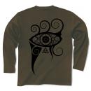 In My Projector / Long Sleeve Tシャツ (Olive-Black)