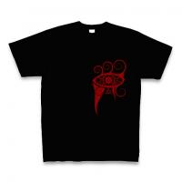 In My Projector #2 / Short Sleeve Tシャツ (Black-Red)