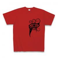 In My Projector #2 / Short Sleeve Tシャツ (Red-Black)