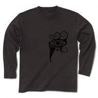 In My Projector #2 / Long Sleeve Tシャツ (Charcoal-Black)
