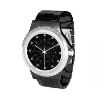 Cosmosys / ラインストーン ブラックエナメル 腕時計 [Japanese Zodiac Version] (Black-White)