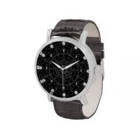 Cosmosys / ビンテージ レザーストラップ 腕時計 [Roman] (Black-White)